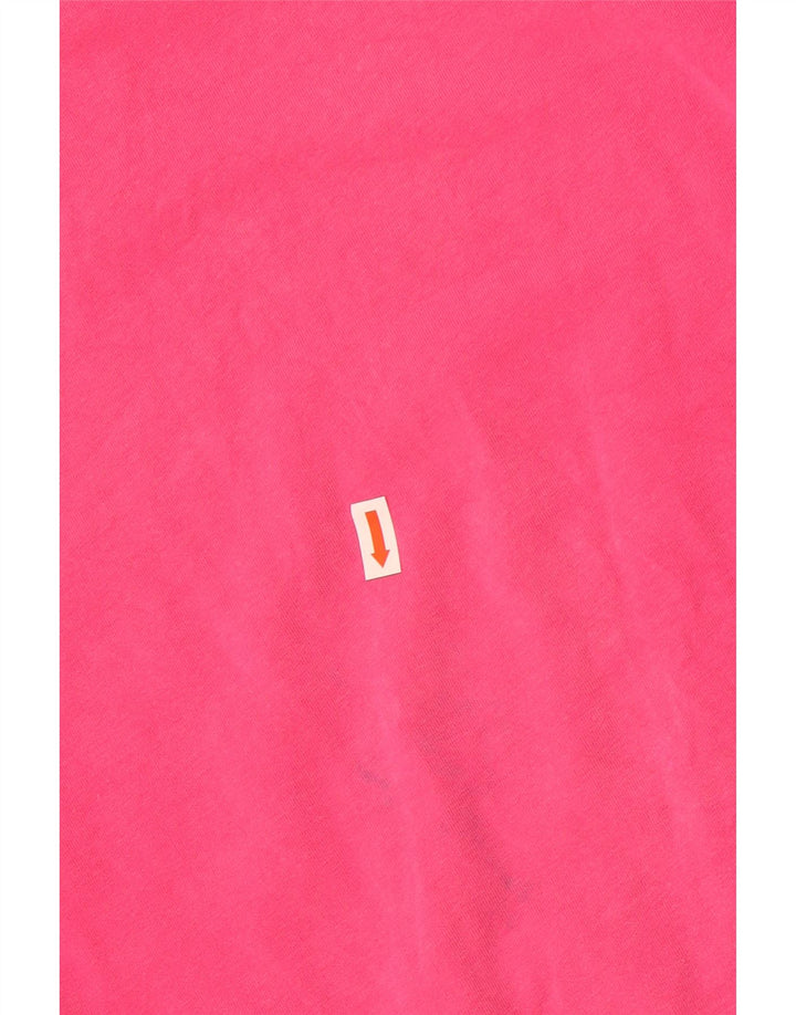 Damska koszulka z grafiką Puma Top UK 12 w kolorze średniego różu