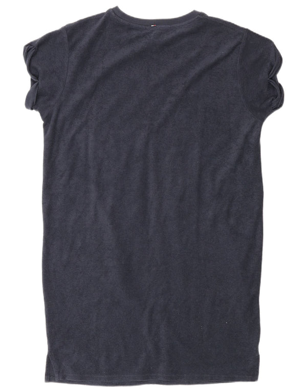 Damska sukienka t-shirtowa o luźnym kroju Tommy Hilfiger UK 12, średni granat