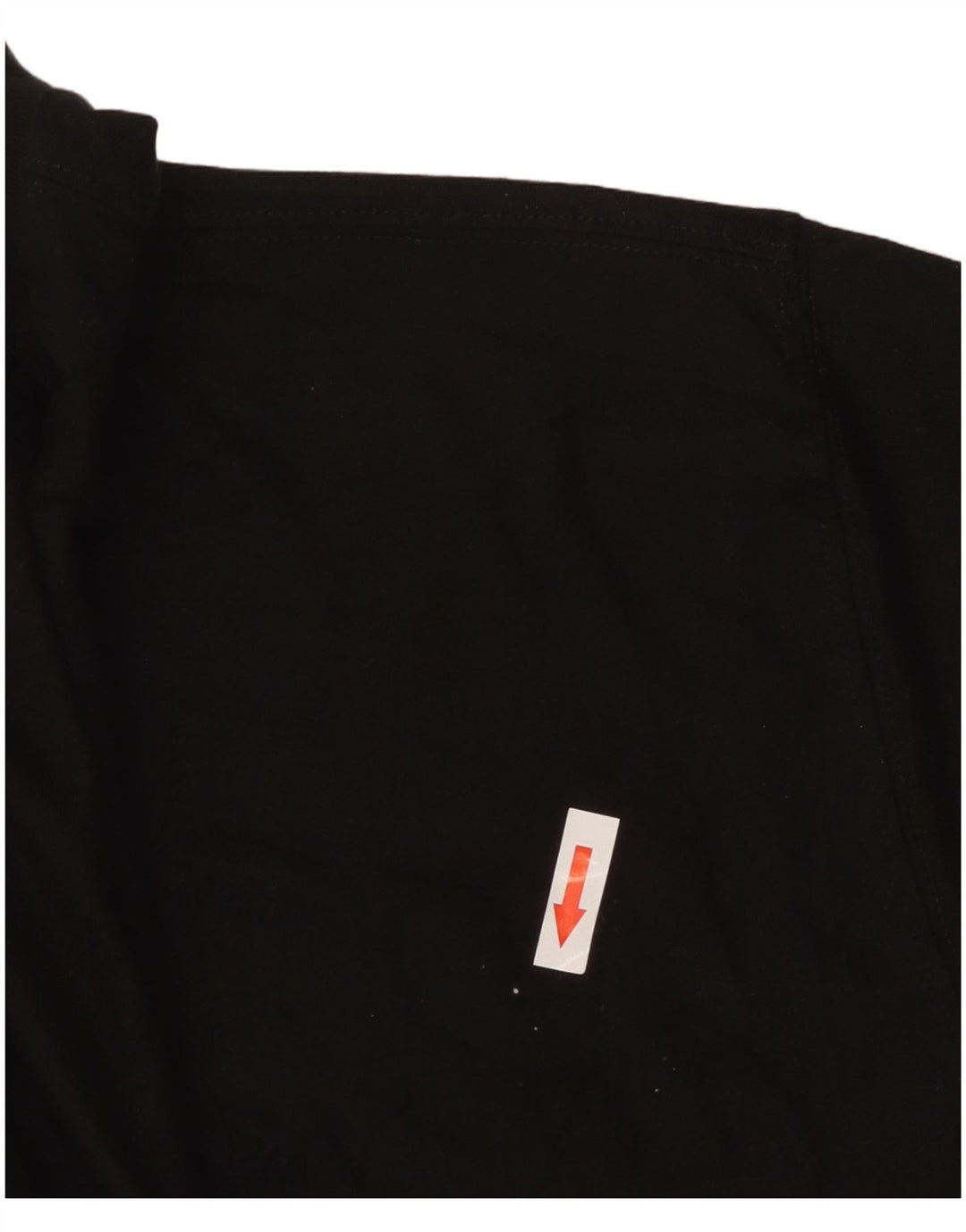 Damski T-shirt H&M Crop Top UK 14, średni czarny, bawełniany