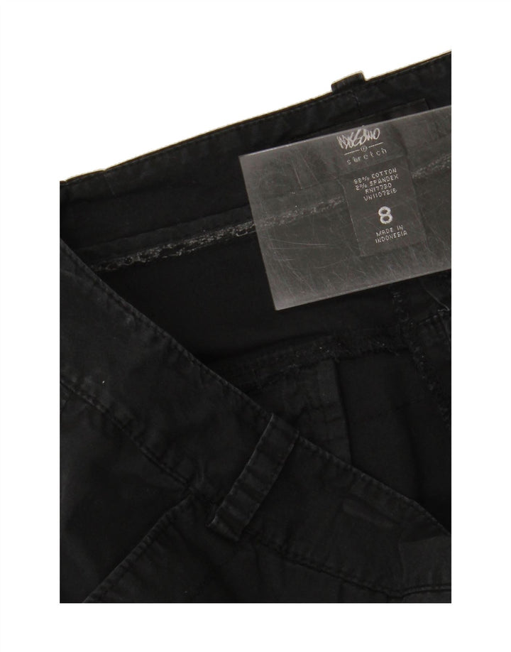 MOSSIMO Womens Bermuda Shorts US 8 Medium W32 Black Cotton Vintage Mossimo and Second-Hand Mossimo from Messina Hembry 