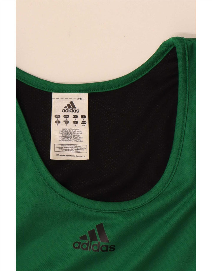 Adidas Męska Kamizelka Top Mała Zielona Poliester