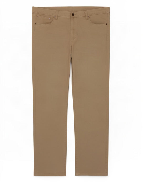 Męskie spodnie Levi's 581 Straight Casual W42 L34 Beżowa bawełna