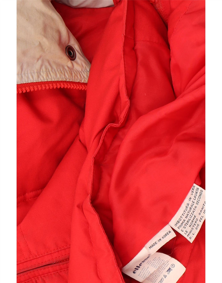 Męska ocieplana kurtka Ellesse UK 42 XL, czerwona bawełna