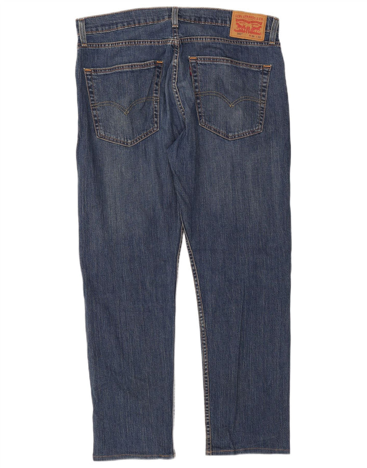 Męskie jeansy Levi's 502 Tapered W36 L29 Niebieskie bawełniane