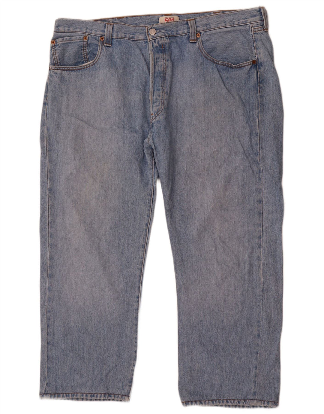 Męskie jeansy Levi's 501 Straight W40 L26 Niebieskie bawełniane