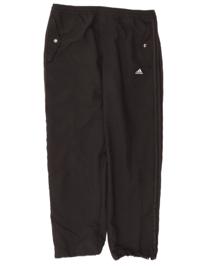 Męskie spodnie dresowe Adidas Climacool XL, czarne, poliestrowe