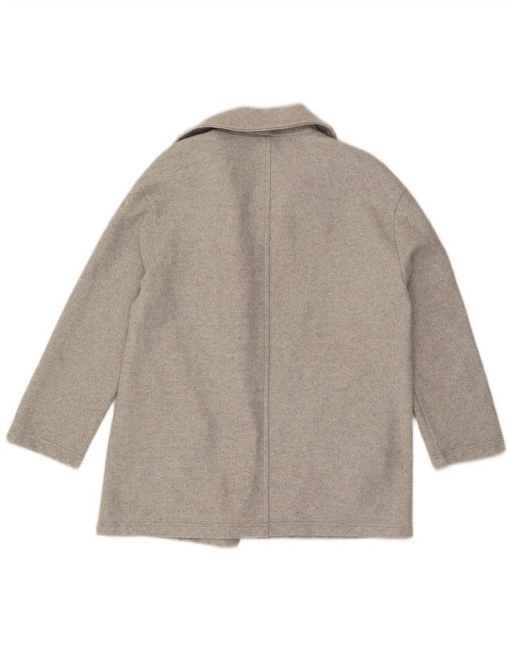 Damski sweter oversize Zara UK 14, średni szary poliester