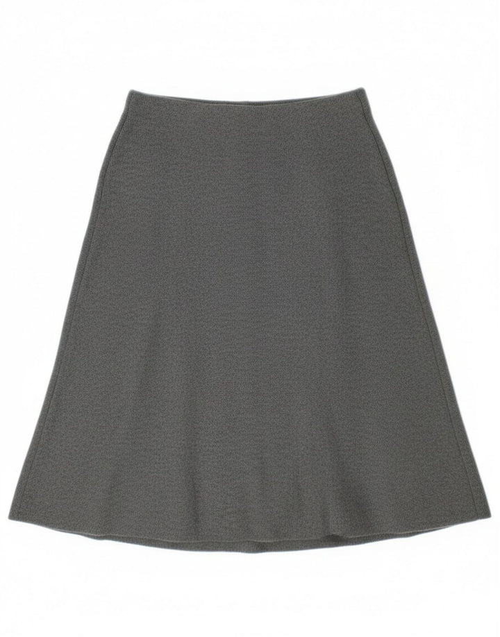 Spódnica damska Zara w kształcie litery A, mała W28, szary poliester
