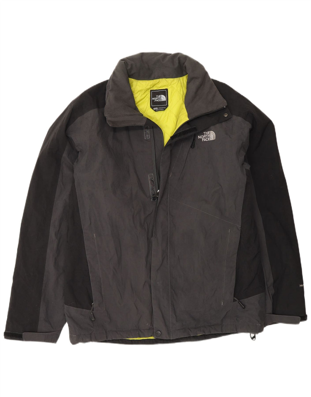Męska kurtka wiatrówka The North Face UK 38, nylon w kolorze średnioszarym
