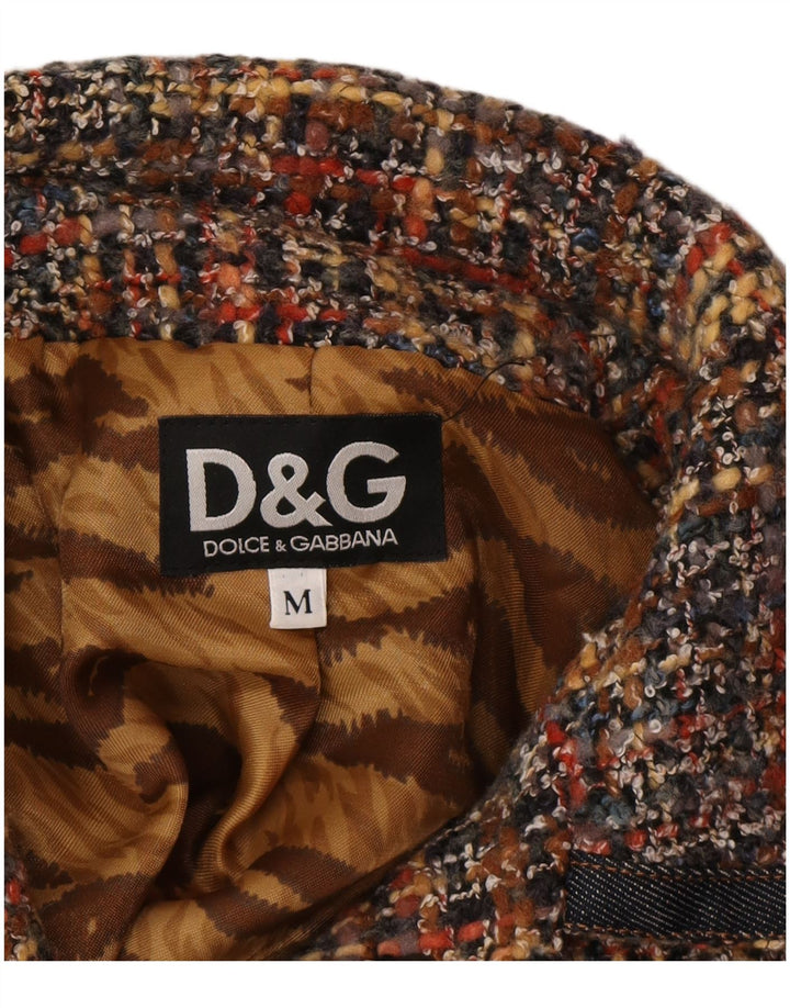 Damska marynarka DOLCE & GABBANA UK 12, średnia, wielokolorowa, nakrapiana