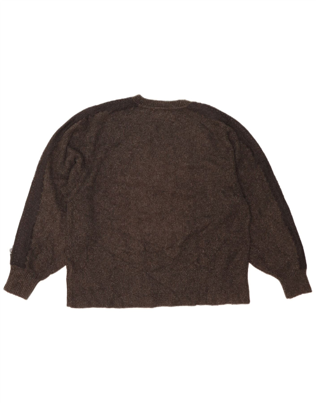Sweter damski Zara Oversize z dekoltem w kształcie litery V, UK 10, mały, szary