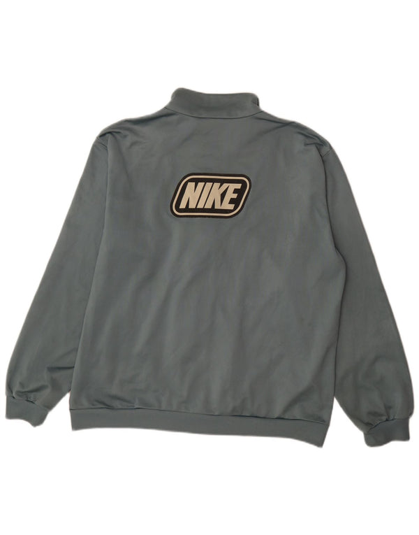 Męska kurtka dresowa Nike Graphic UK 42/44, duży niebieski blok kolorów