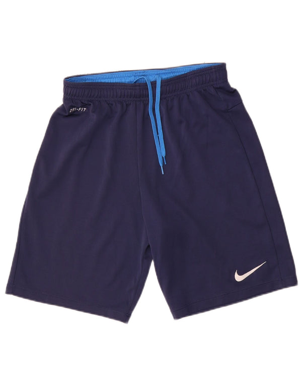 Męskie spodenki sportowe Nike Dri Fit, średni granatowy poliester