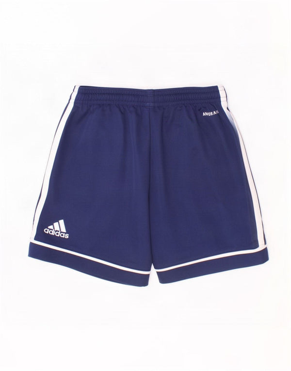 Spodenki sportowe Adidas Chłopięce Aeroready 7-8 lat Granatowy Poliester