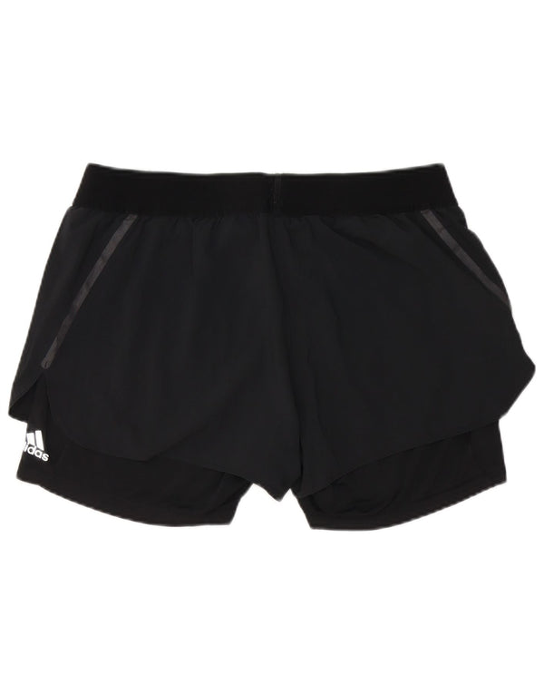 Damskie spodenki sportowe Adidas UK 14, duże, czarne