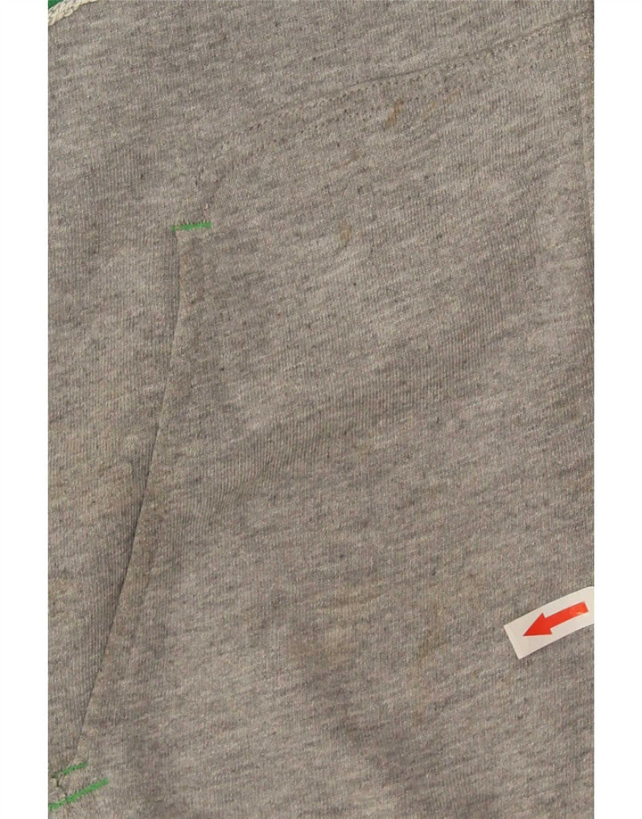 Męski sweter Puma z grafiką, bez rękawów i zamkiem błyskawicznym, mały, szary