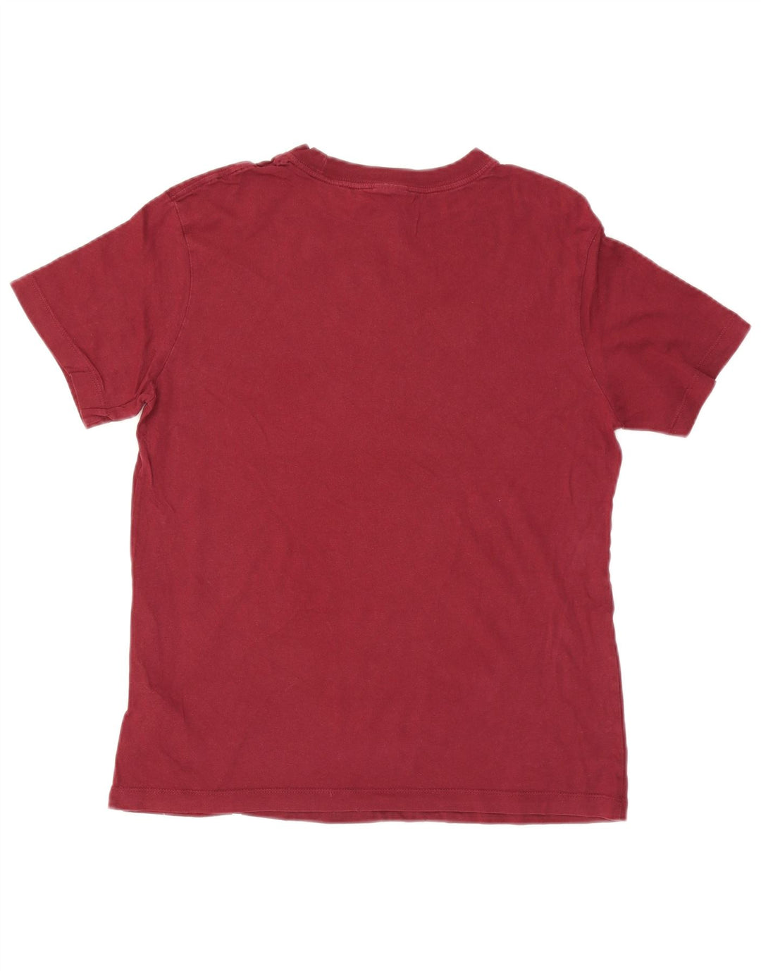 Męski T-shirt z grafiką Nike, mały, bordowy, bawełniany