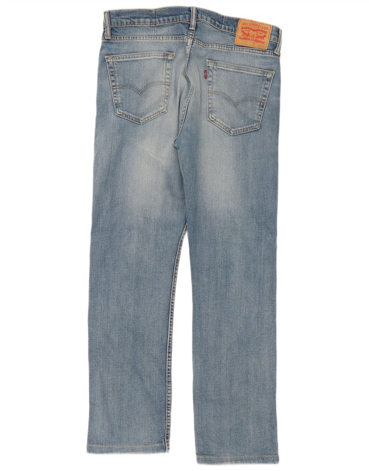 Męskie jeansy Levi's 513 Slim Straight W34 L30 Niebieskie