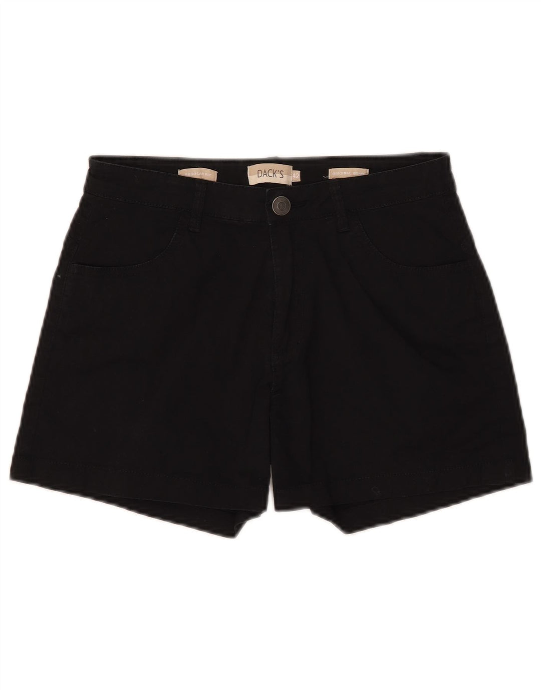Damskie spodenki jeansowe Dack's o regularnym kroju IT 42 Medium W28, czarna bawełna