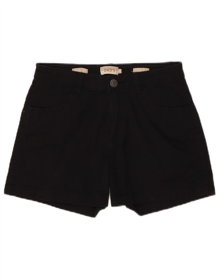 Damskie spodenki jeansowe Dack's o regularnym kroju IT 42 Medium W28, czarna bawełna