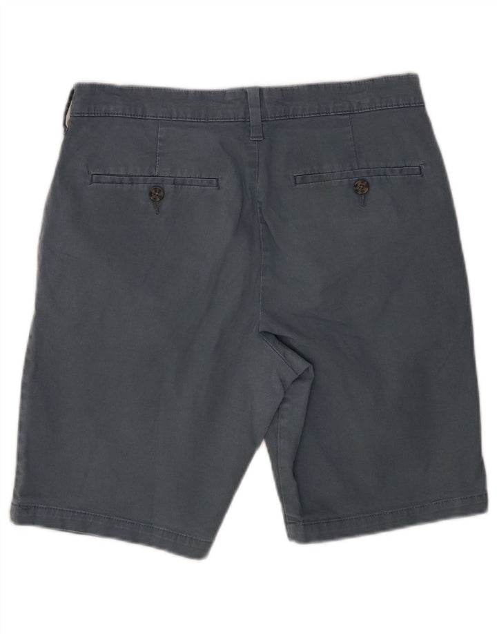 Marks & Spencer Męskie spodenki Chino W30 Średnioniebieskie, bawełniane