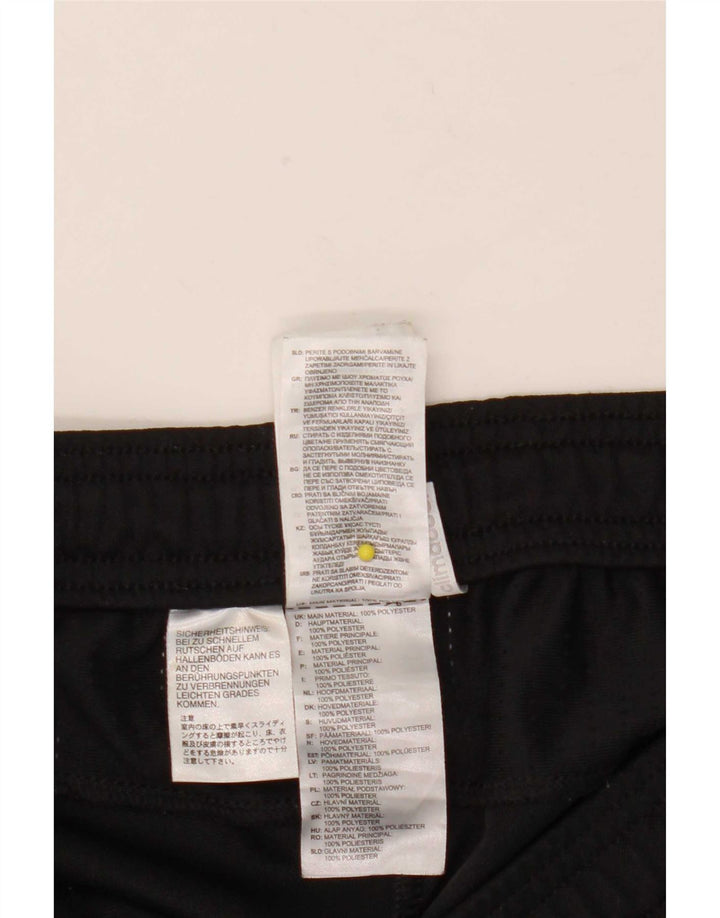 Męskie spodnie dresowe Adidas Climacool, małe, czarne, poliestrowe