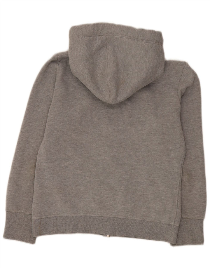 Damski sweter z kapturem i zamkiem Superdry UK 12, średnioszary, bawełniany