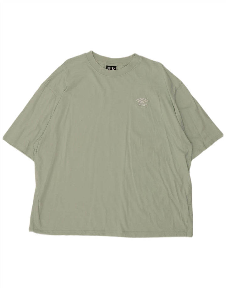 T-shirt męski Umbro Top 2XL, zielony, bawełniany