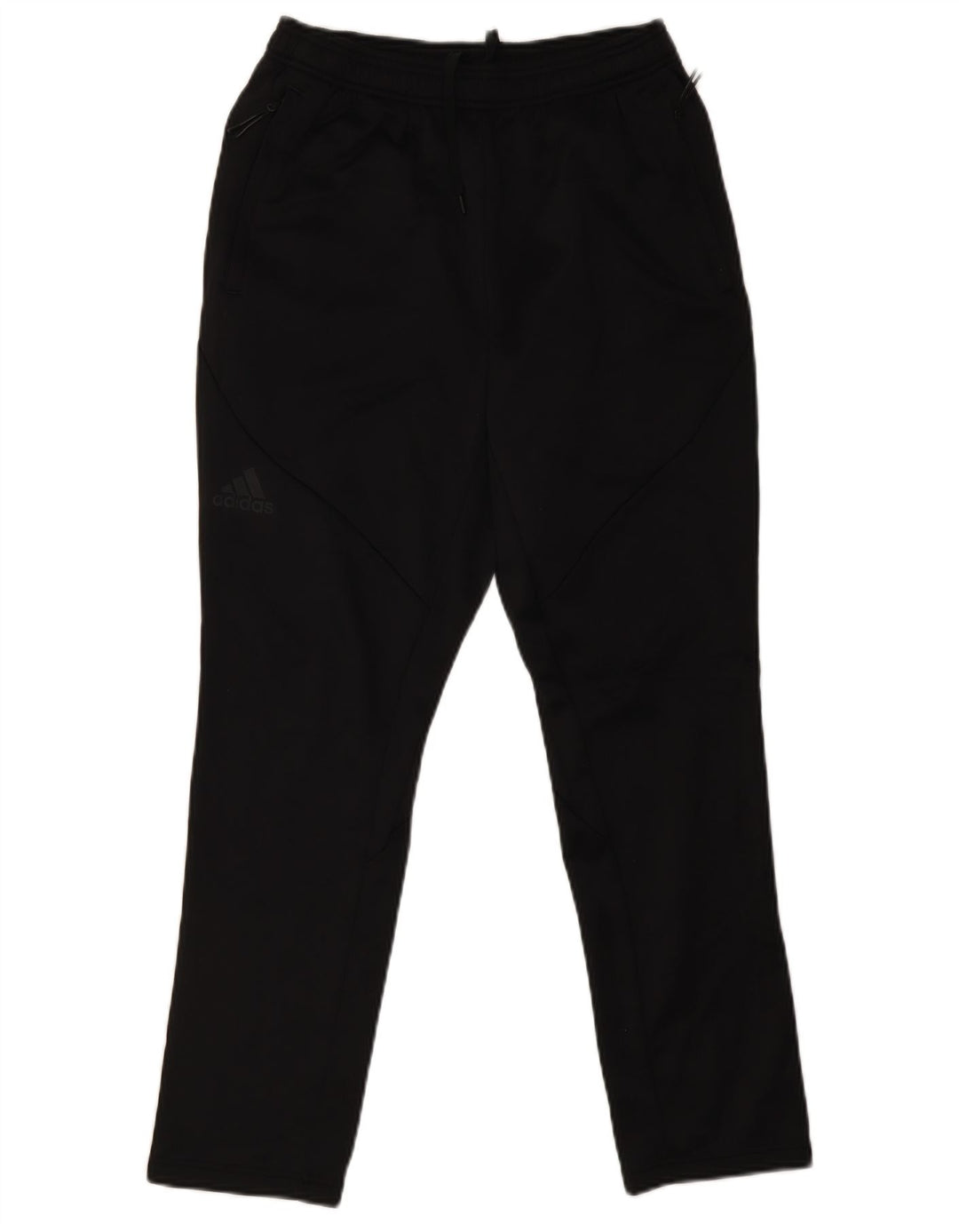 Męskie spodnie dresowe Adidas Climawarm, duże, czarne, poliestrowe