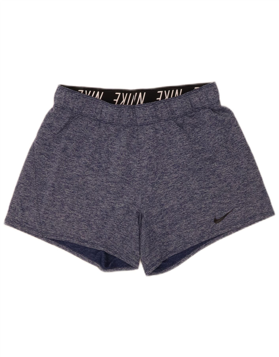 Damskie spodenki sportowe Nike Dri Fit UK 10, małe, niebieskie cętki, poliester