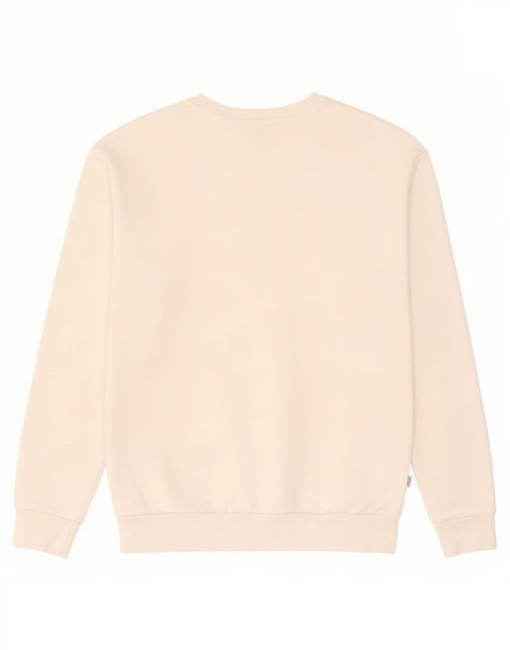 Męska bluza z grafiką Puma, sweter XS, biała bawełna