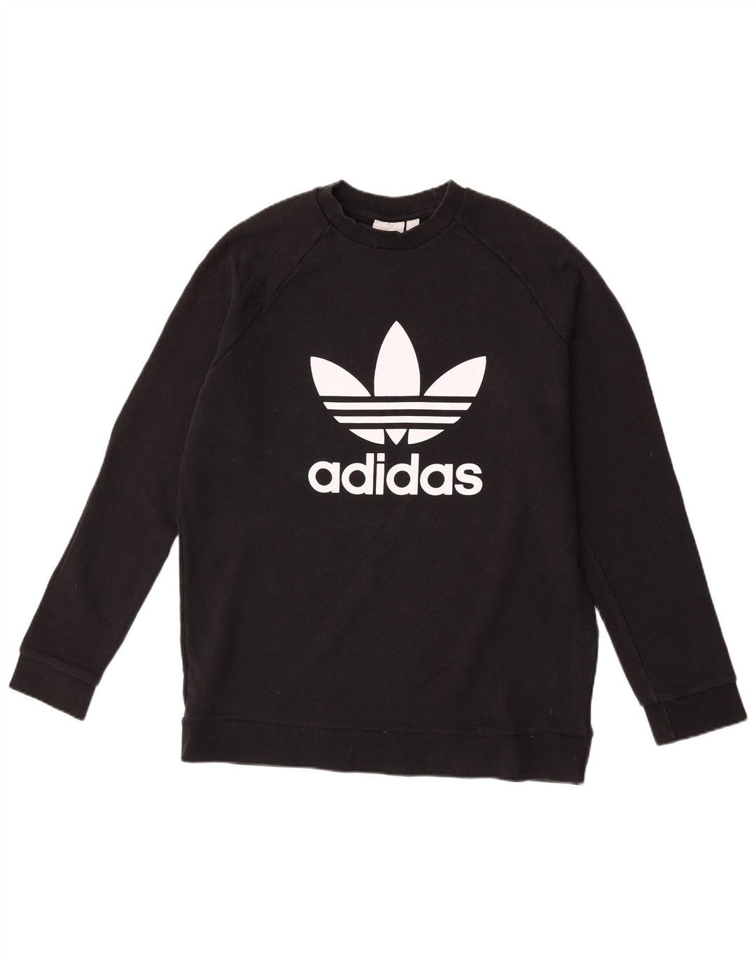 Adidas Męska bluza z grafiką, duża, czarna, bawełniana