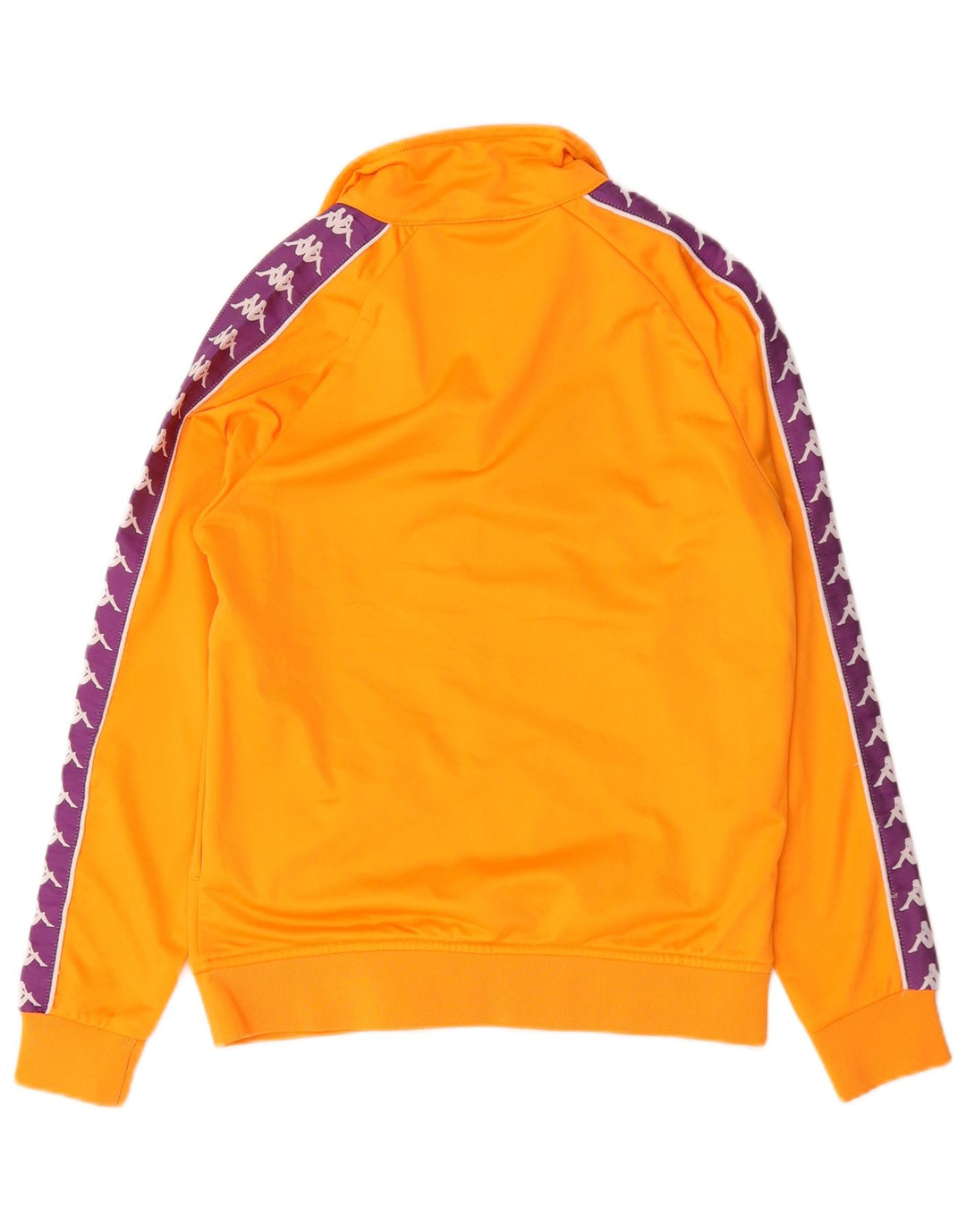 Damska kurtka dresowa Kappa Graphic UK 10 Small Orange Colorblock