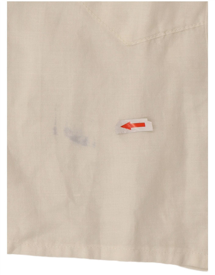 Vintage damska sukienka o linii A UK 14 średni beż