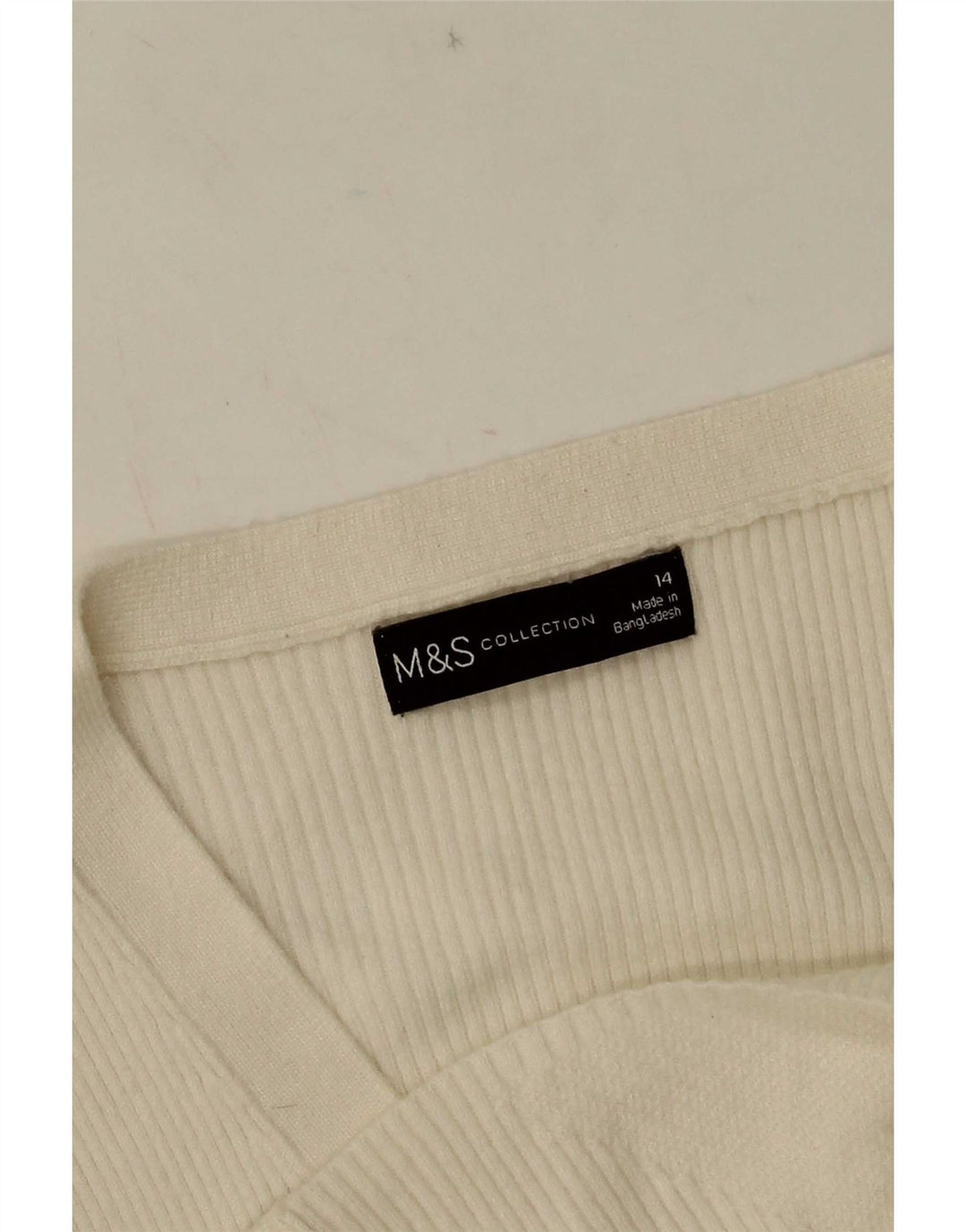 Sweter damski Marks & Spencer UK 14, średni biały
