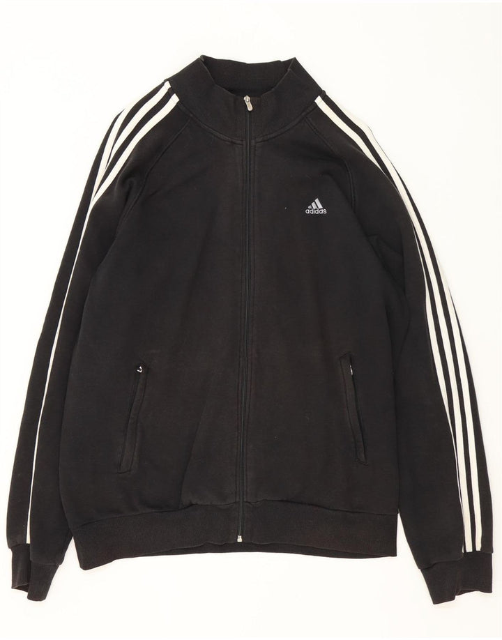 Adidas Męska bluza dresowa XL Czarna bawełniana
