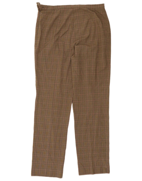 Marks & Spencer Damskie spodnie codzienne UK 14 duże W34 L29 brązowe