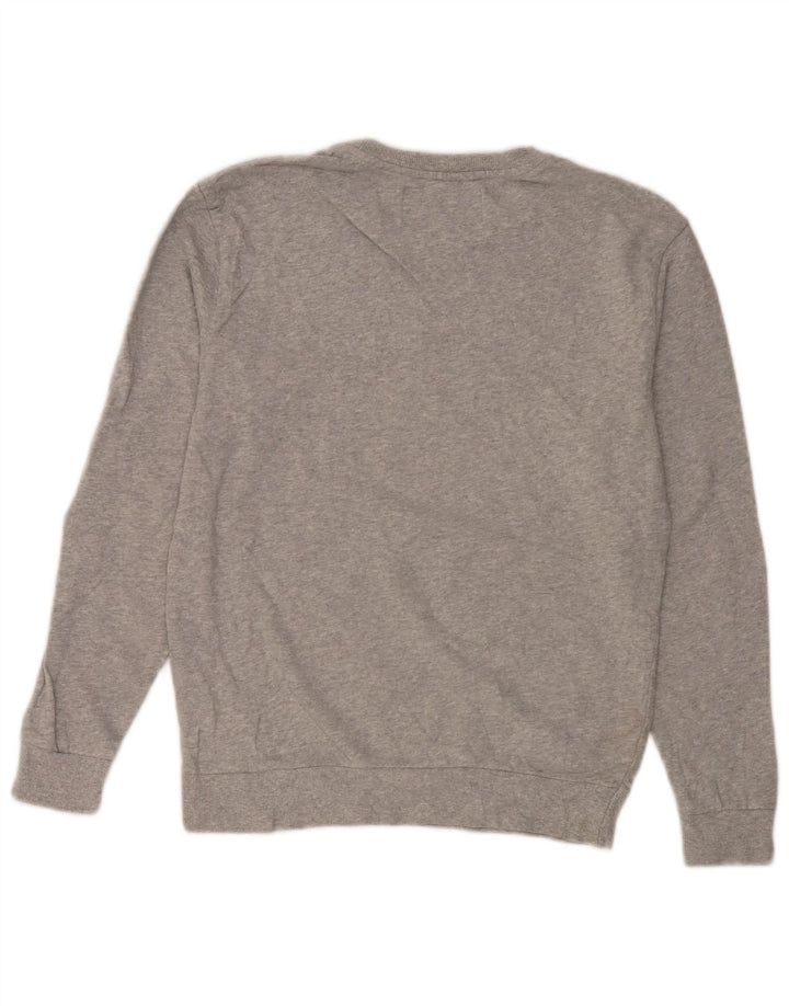 Damska bluza z grafiką Zara, UK 14, średnia szara bawełna