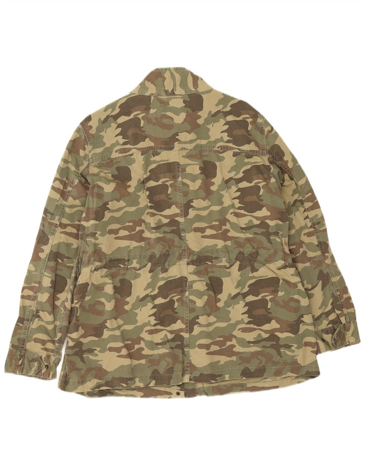 Marks & Spencer Damska kurtka oversize Utility UK 18 XL, kamuflaż khaki