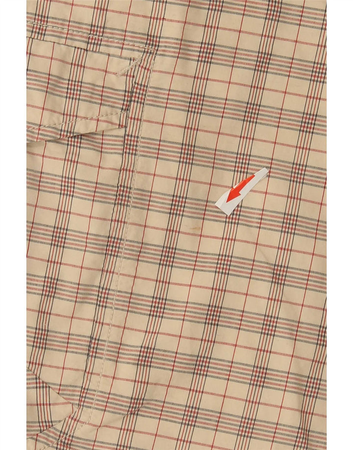 Męskie spodenki cargo Invicta IT 52 XL W36, bawełniana beżowa krata