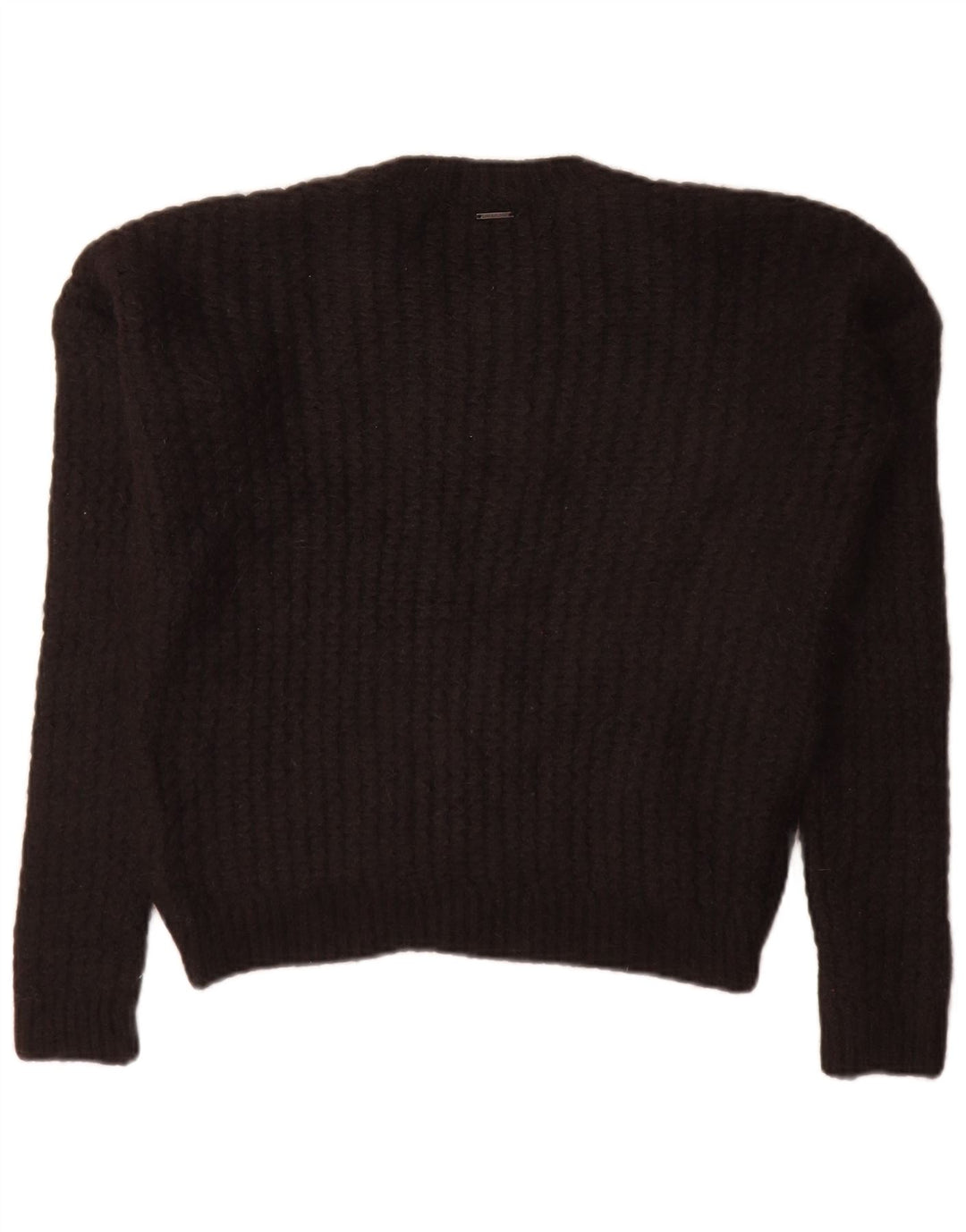 Damski sweter z okrągłym dekoltem Calvin Klein Jeans UK 14, średni czarny