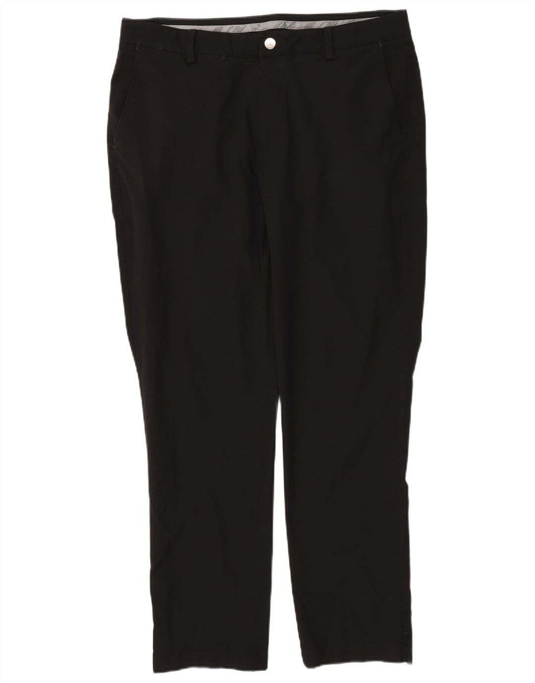 Męskie spodnie typu slim chino PUMA W36 L32 czarny poliester