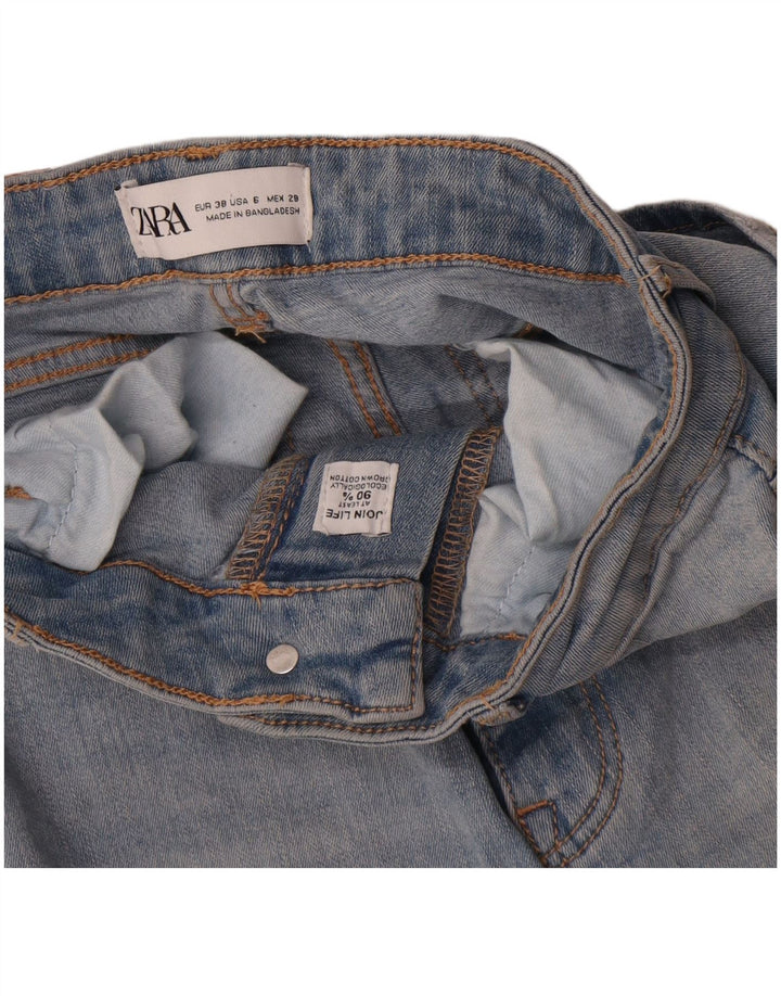 Dżinsy damskie Zara EU 38 Small W28 L26 Niebieskie bawełniane