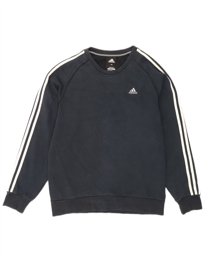 Bluza męska Adidas Clima 365, mała, bawełniana, granatowa