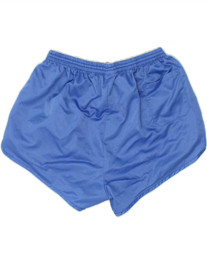 ARENA Girls Sport Shorts 5-6 Years Blue Colourblock Polyamide Vintage Arena and Second-Hand Arena from Messina Hembry 
