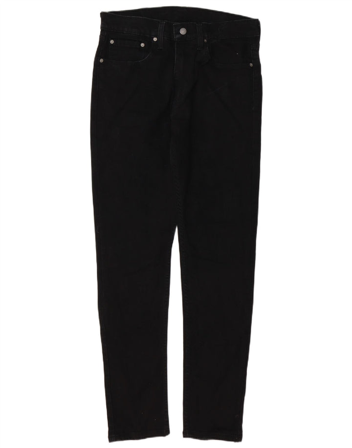 Męskie jeansy LEVI'S 512 Slim, zwężane, W34 L32, czarna bawełna