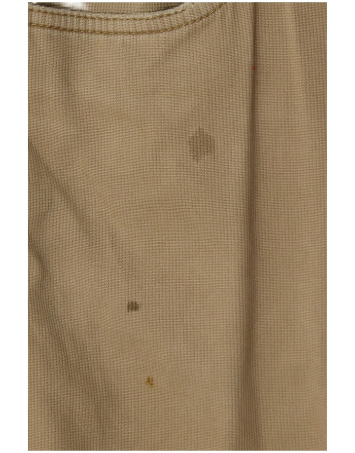 Męskie proste spodnie codzienne TOMMY HILFIGER W32 L32 Beżowa bawełna