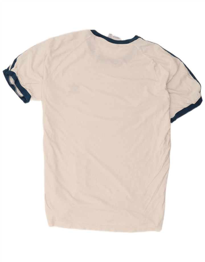 Adidas Męska koszulka Top 2XL Biała bawełna