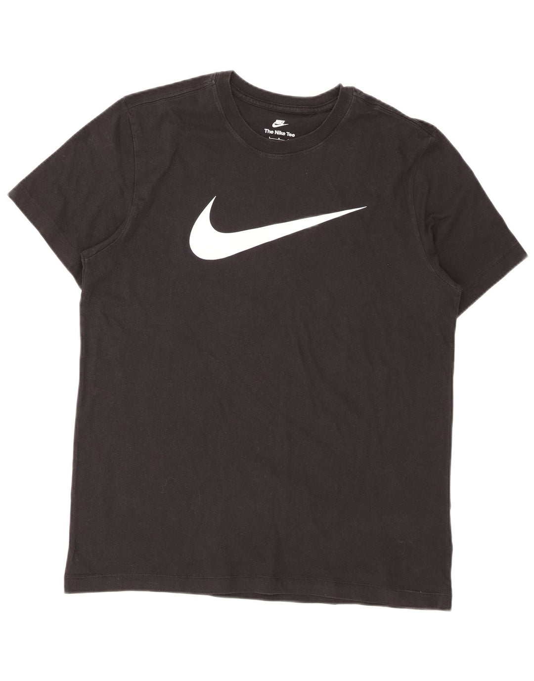 Męski T-shirt z grafiką Nike, duży, czarny, bawełniany