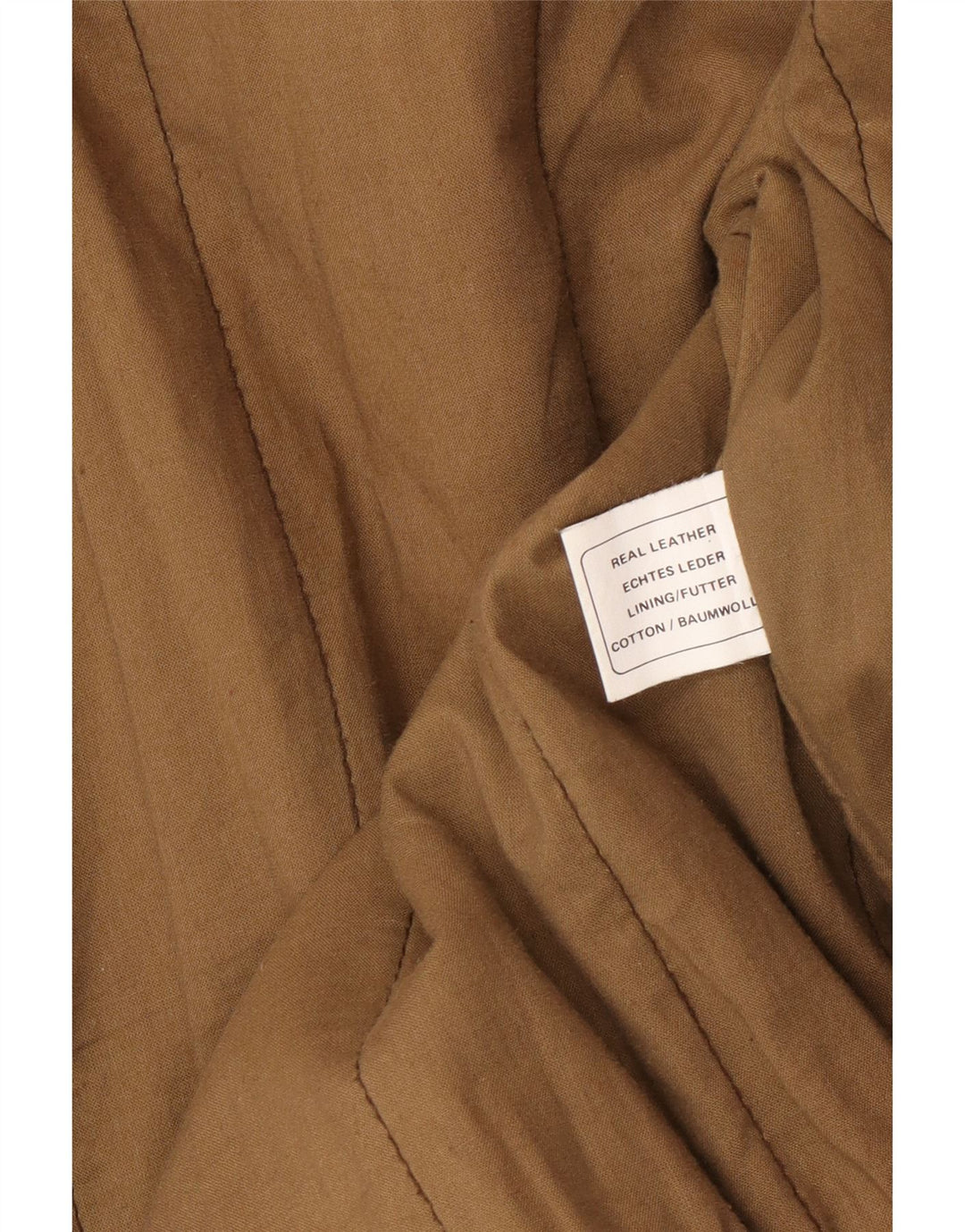 Męska kurtka skórzana Outback UK 42 XL, brązowa skóra